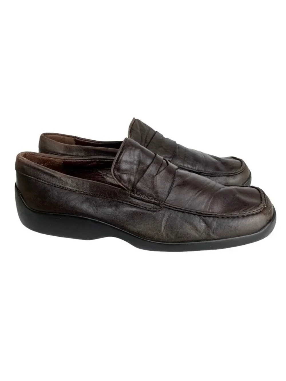 Vintage Bally's Men's Leather Loafers size 10